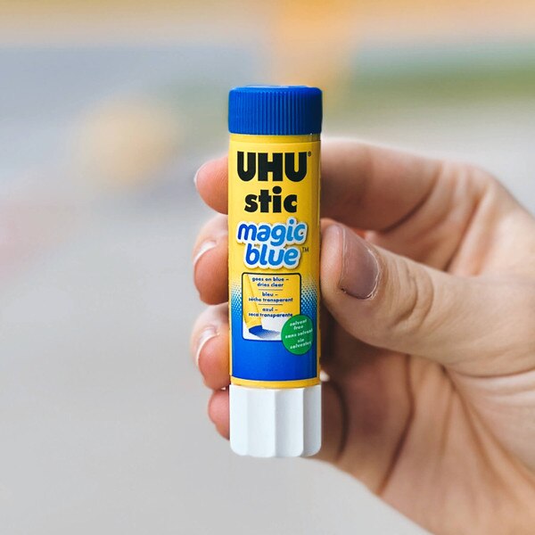 UHU MAGIC BLUE GLUE STICK .29OZ